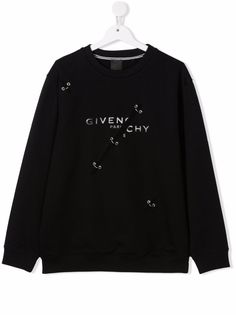 Givenchy Kids толстовка с логотипом