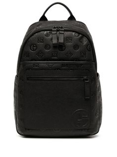 Giorgio Armani рюкзак с тисненым логотипом