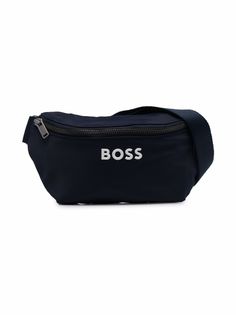 BOSS Kidswear поясная сумка с логотипом