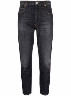 Isabel Marant Étoile укороченные джинсы прямого кроя