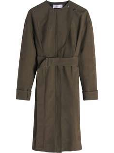 Victoria Beckham платье миди с поясом