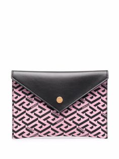 Versace кошелек с принтом La Greca