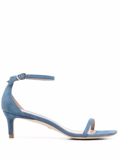 Stuart Weitzman босоножки Nudistcurve с квадратным носком
