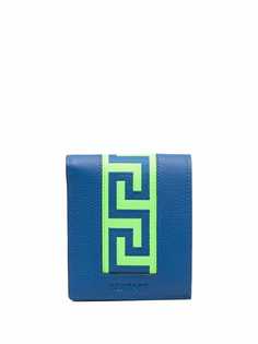 Versace бумажник с узором Greca