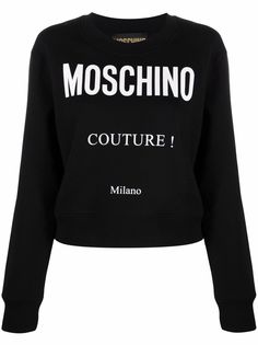 Moschino толстовка с логотипом