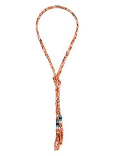 Alanui колье Bandana с бусинами