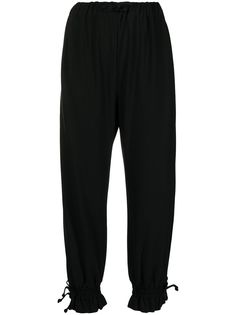 Simone Rocha укороченные брюки с кулиской