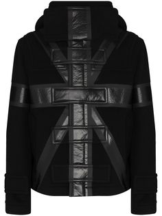 Burberry парка Flag со вставками