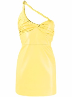 Manokhi кожаное платье Sanna