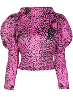 Perks And Mini укороченный топ с леопардовым принтом