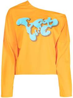 Perks And Mini блузка с открытыми плечами и графичным принтом