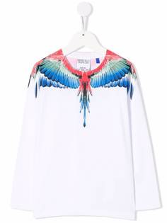 Marcelo Burlon County Of Milan Kids футболка с принтом Wings