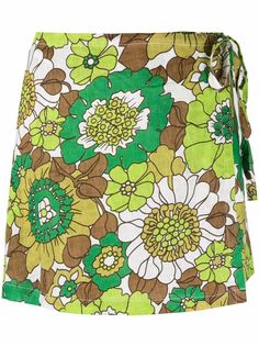 Faithfull the Brand юбка-шорты Eridani Camilla с цветочным принтом