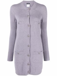 Chanel Pre-Owned удлиненный кардиган 2010-х годов