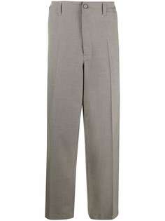 Lemaire прямые брюки строгого кроя