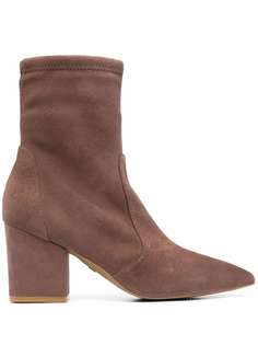 Stuart Weitzman ботильоны с носочной вставкой