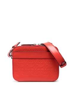 Salvatore Ferragamo сумка-мессенджер с тисненым логотипом