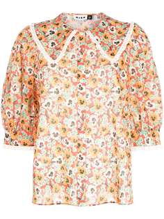Rixo рубашка с цветочным принтом