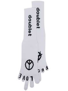 Doublet носки с принтом