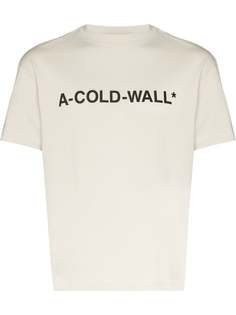 A-COLD-WALL* футболка с логотипом