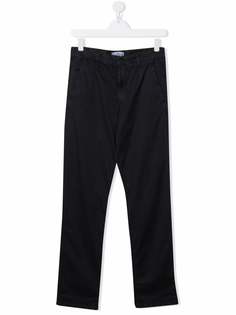 Stone Island Junior прямые брюки средней посадки