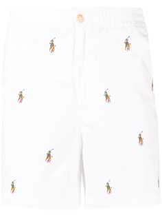 Polo Ralph Lauren шорты-бермуды с вышитым логотипом