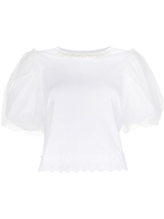 Simone Rocha блузка с жемчугом