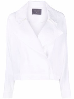 Lorena Antoniazzi укороченный пиджак с широкими лацканами