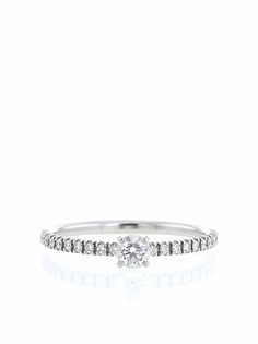 Cartier платиновое кольцо Etincelle с бриллиантами