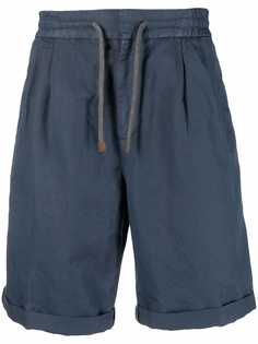 Brunello Cucinelli шорты чинос с кулиской