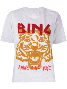 ANINE BING футболка оверсайз Tiger Tee