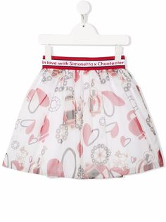 Simonetta юбка с логотипом
