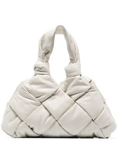 Bottega Veneta сумка-тоут Padded Lock с плетением Intrecciato