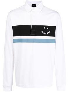 PS Paul Smith рубашка поло с логотипом Happy