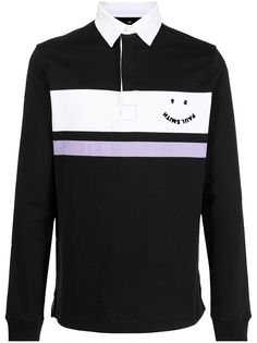 PS Paul Smith рубашка поло с логотипом Happy