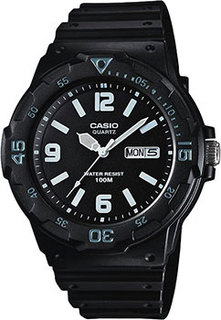 Японские наручные мужские часы Casio MRW-200H-1B2VEG. Коллекция Analog