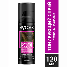Syoss, Спрей для волос Root Retouch «Темно-каштановый»