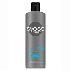 Syoss, Шампунь для волос Men Clean&Cool, 450 мл