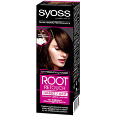 Syoss, Крем для волос Root Retouch «Натуральный каштановый»