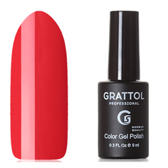 Grattol, Гель-лак Classic Collection №052, Red