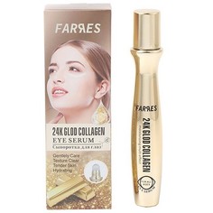 Farres, Сыворотка-роллер 24K Golden Collagen, 18 мл