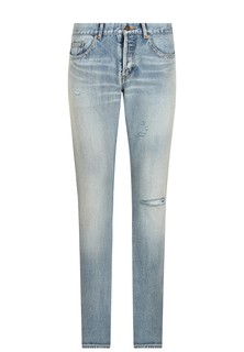 Джинсы SAINT LAURENT