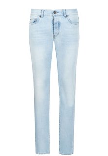 Джинсы SAINT LAURENT