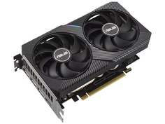 Видеокарта ASUS GeForce RTX 3060 Ti OC LHR 1680MHz PCI-E 4.0 8192Mb 14000MHz 256-bit HDMI 3xDP HDCP DUAL-RTX3060TI-O8G-MINI-V2