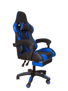 Компьютерное кресло Gramber A04 Black-Blue