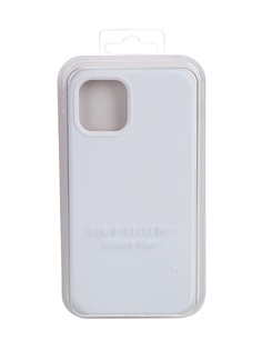 Чехол Krutoff для APPLE iPhone 12 / 12 Pro Silicone Case White 11142