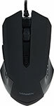 Мышь проводная игровая Sonnen I3, пластик, 6 кнопок, 800-2400 dpi, LED-подсветка, черная, 513523