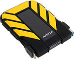 Внешний жесткий диск, накопитель и корпус ADATA USB 3.0 1Tb AHD710P-1TU31-CYL HD710Pro DashDrive Durable 2.5 черный/желтый
