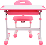 Комплект парта стул трансформеры Cubby Capri Pink