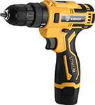 Аккумуляторная дрель-шуруповерт Deko ZKCD80FU-Li SET 1, 20Нм, 1х2.0Ач, з/у черно-желтый ДЕКО